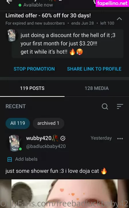 Freebadluckbaby420 OnlyFans Thumbnail #zJ4fbw7hPj