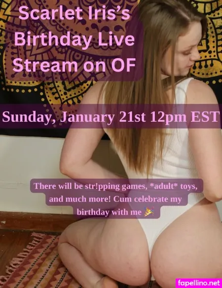 Freescarletiris OnlyFans Thumbnail #MrqaDg2d7j