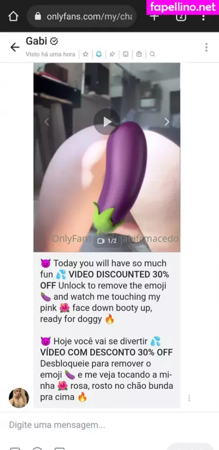 Gabifcmacedo OnlyFans Thumbnail #C7fv73dgH6