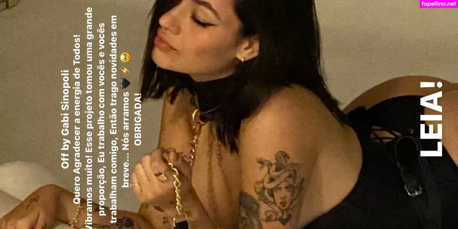 Gaby Sinopoli OnlyFans Thumbnail #2vFuujECk9