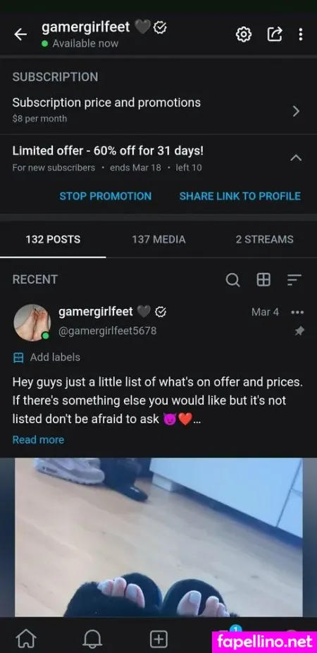 Gamergirlfeet7890 OnlyFans Thumbnail #tYXMdFMrl1