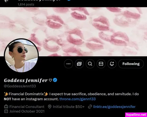 Goddessjenn133 OnlyFans Thumbnail #H9Ba1nNdHs