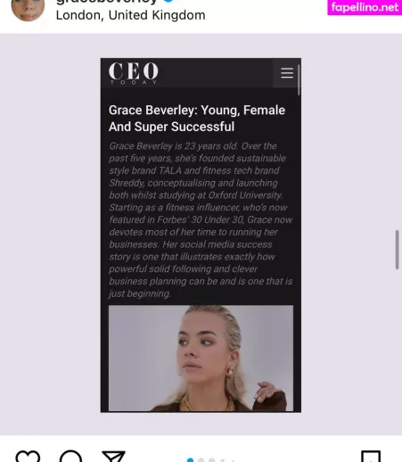 Grace Beverley OnlyFans Thumbnail #Bc1keDC2PD