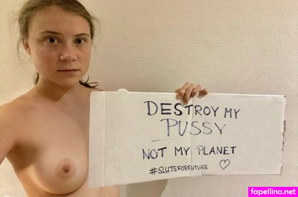 Greta Thunberg - Fakes Nude Leaked OnlyFans Photo #IyRLoVrD0F