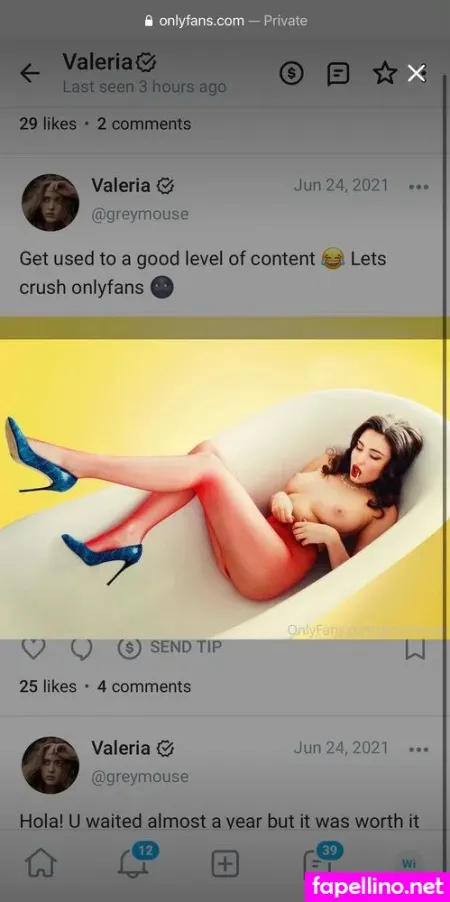Greymouse Valeria OnlyFans Thumbnail #mvWYLjczKt