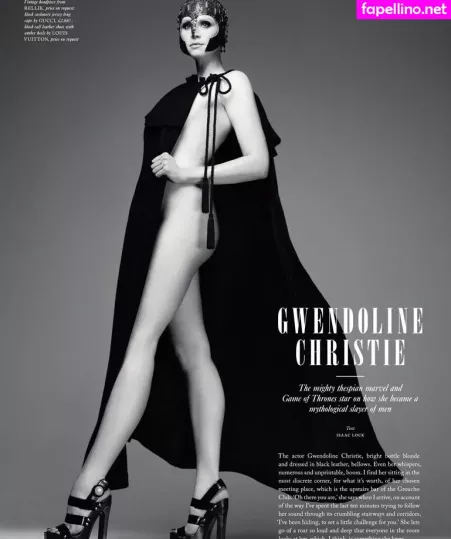 Gwendoline Christie OnlyFans Thumbnail #fdEymrgqGu