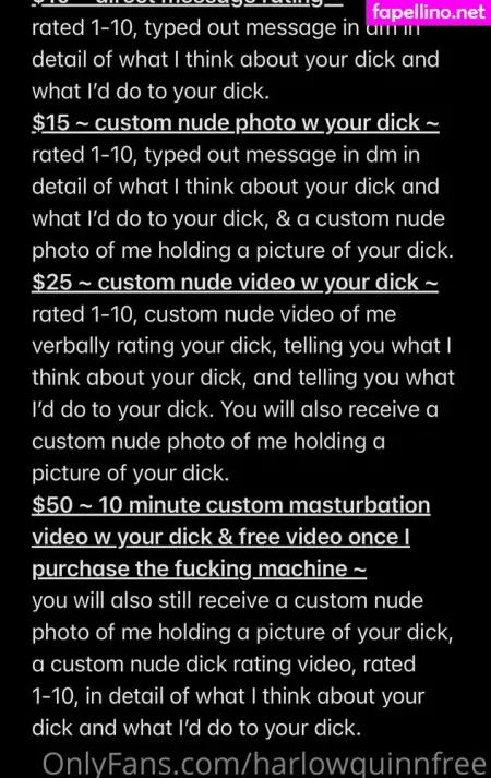 Harlowquinnfree OnlyFans Thumbnail #RaovinIfVq