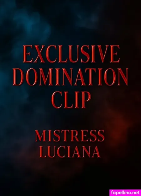 Highnessluciana OnlyFans Thumbnail #62Dy4JOWL7