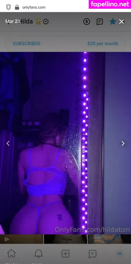 Hildabzn OnlyFans Thumbnail #0CIuEWovaj