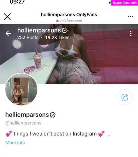 Hollie M Parsons OnlyFans Thumbnail #DpoYenYsKR
