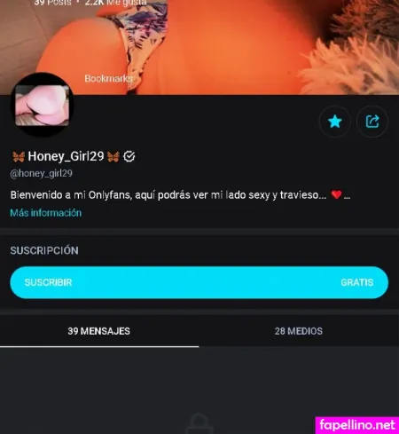 Honey Girl 29 OnlyFans Thumbnail #RlApzEquMu