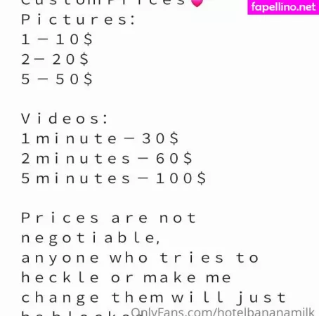 Hotelbananamilk OnlyFans Thumbnail #qKUNKFqI6d