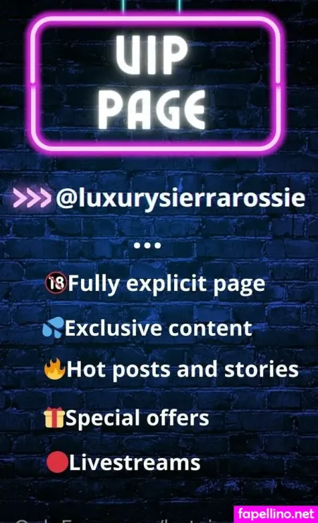 Hotsierrarossie OnlyFans Thumbnail #sOqTu8Wal2