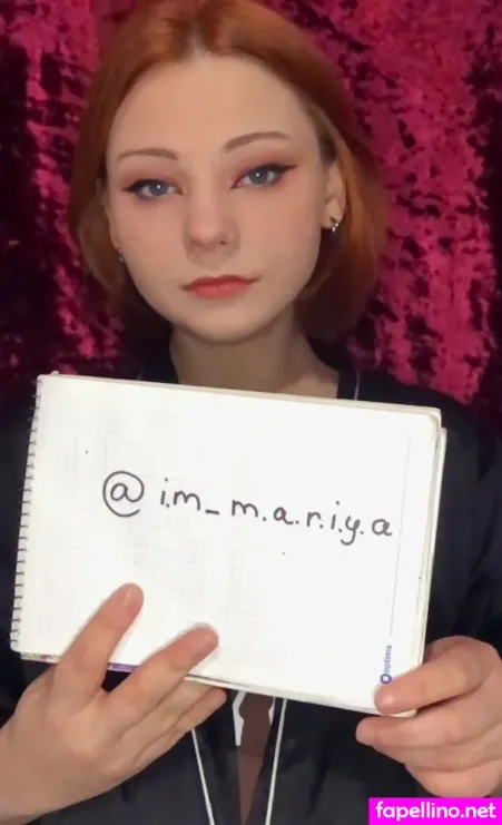 I M M A R I Y A 1 OnlyFans Thumbnail #SanHTeYAMT