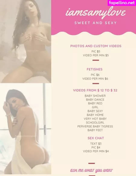 Iamsamylove1 OnlyFans Thumbnail #vo9PYgUKIE