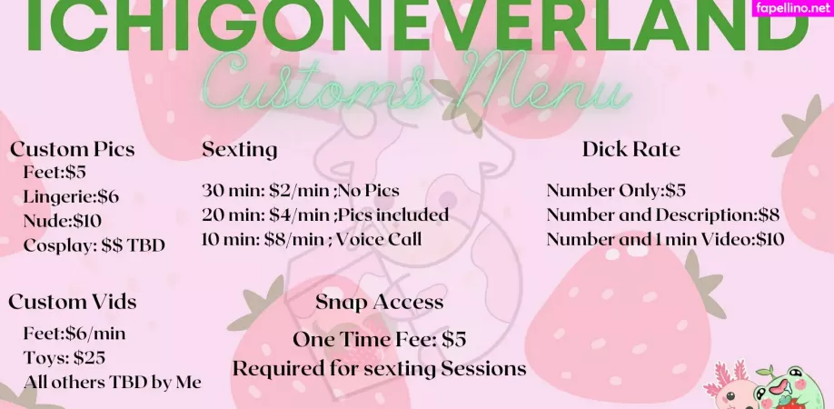 Ichigoneverland OnlyFans Thumbnail #BVWRvEKDIB