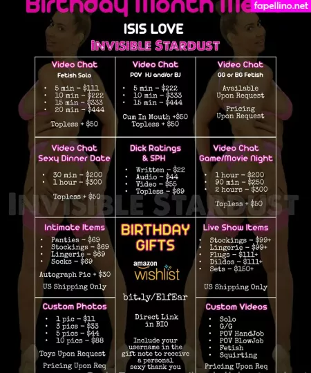 Invisiblestardust OnlyFans Thumbnail #jZ6iqIxXqK