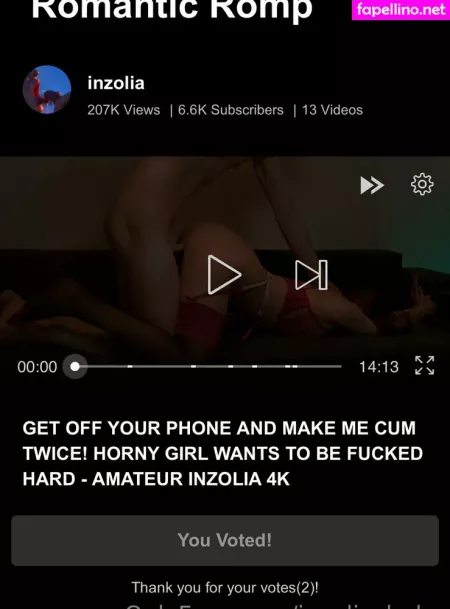 Inzolia Babe OnlyFans Thumbnail #ZlzMyFIhN3