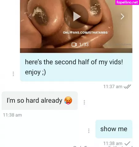 Isthatambs OnlyFans Thumbnail #p1j8XsKgZM