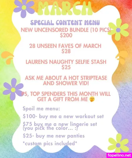 Itslaurenmo OnlyFans Thumbnail #VE9c2HZXyy