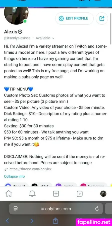 Itsonlyalexisss OnlyFans Thumbnail #9XnsGMu7wG