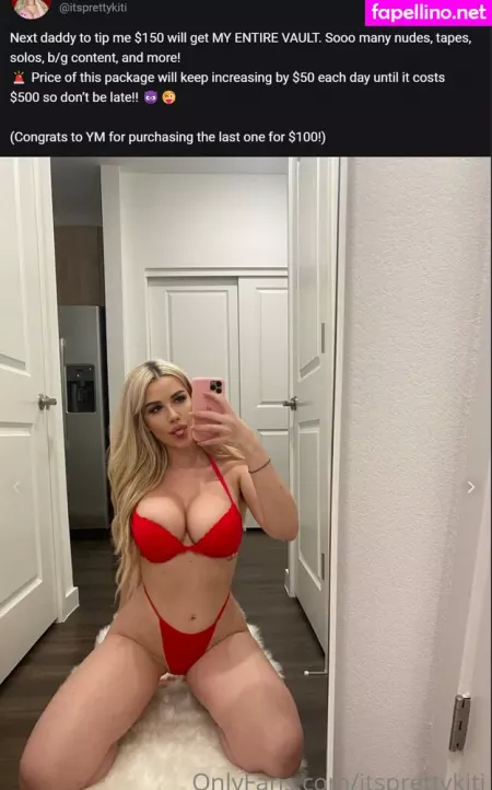 Itsprettykiti OnlyFans Thumbnail #Ivg3KCYrux