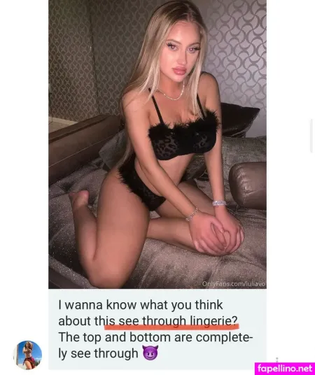 Iuliavo OnlyFans Thumbnail #PkzVwOhjL2