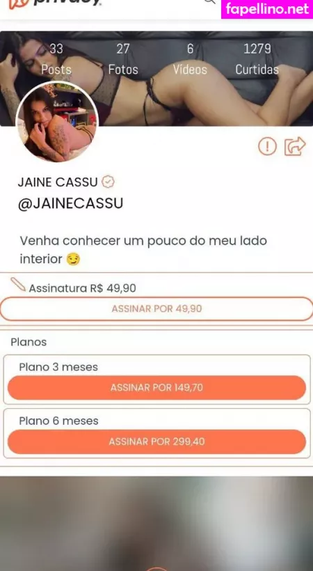Jaine Cassu OnlyFans Thumbnail #OHAsR9y9NK