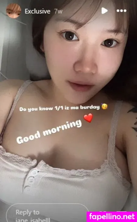 Jane Isabelll OnlyFans Thumbnail #gONnBdFWkc