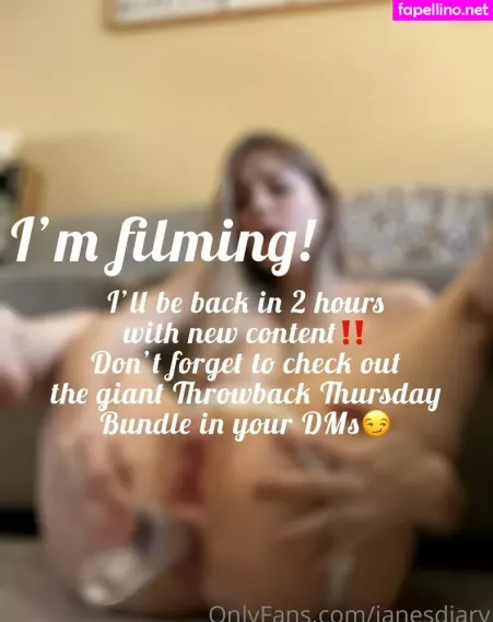 Janesdiary OnlyFans Thumbnail #HLaFfwEzBN