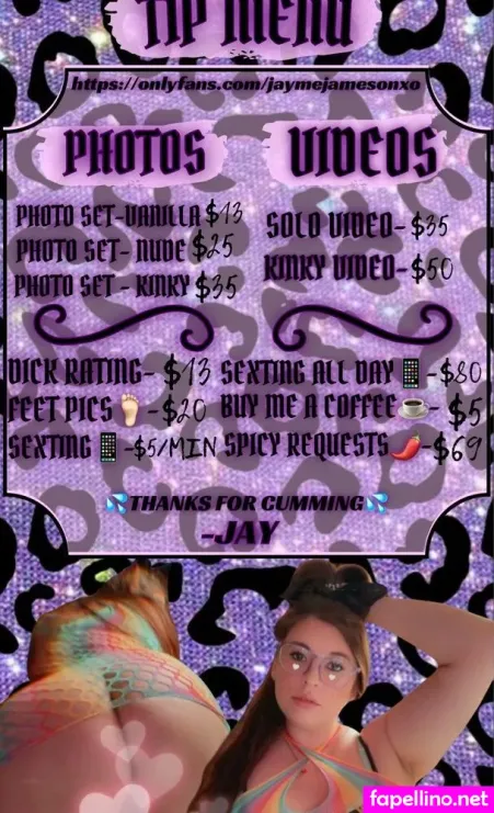 Jaymejamesonx OnlyFans Thumbnail #tKvKzZKGxT
