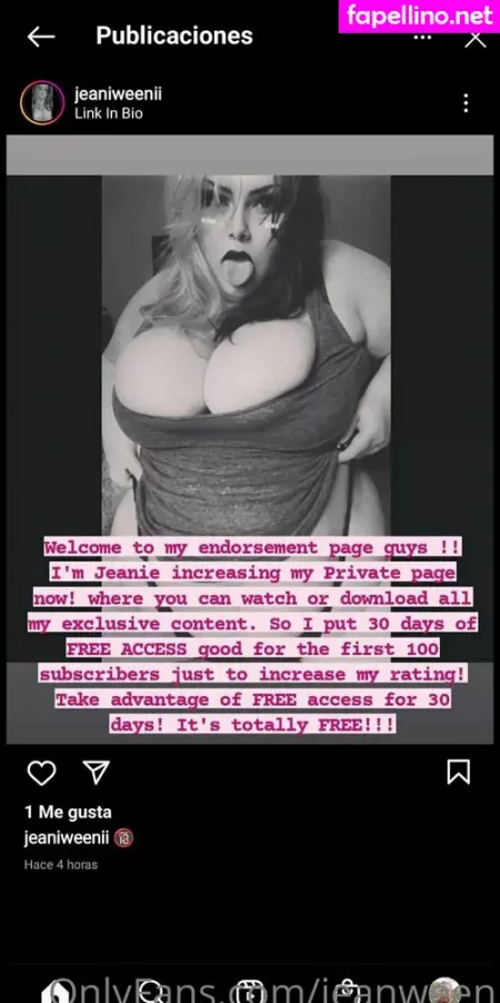 Jeanween OnlyFans Thumbnail #esrOHxUHvn