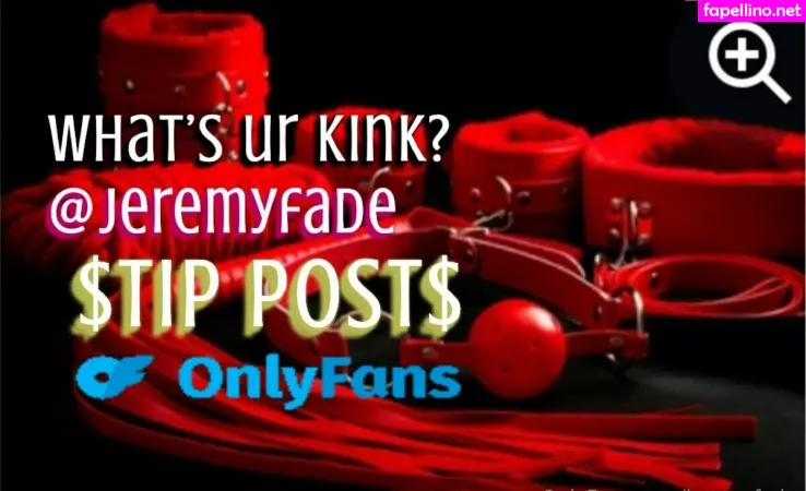 Jeremyfade OnlyFans Thumbnail #8r8CF50YiV