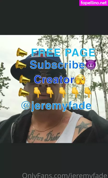 Jeremyfade OnlyFans Thumbnail #P0N7t4EXTq