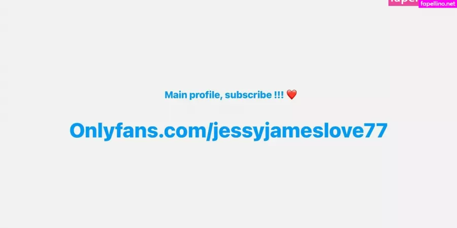 Jessyjamesfree Page OnlyFans Thumbnail #Dy4olGyFiq