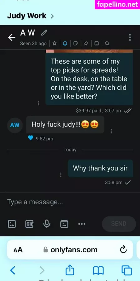 Judythegreatfreepage OnlyFans Thumbnail #N0FysbOoaT