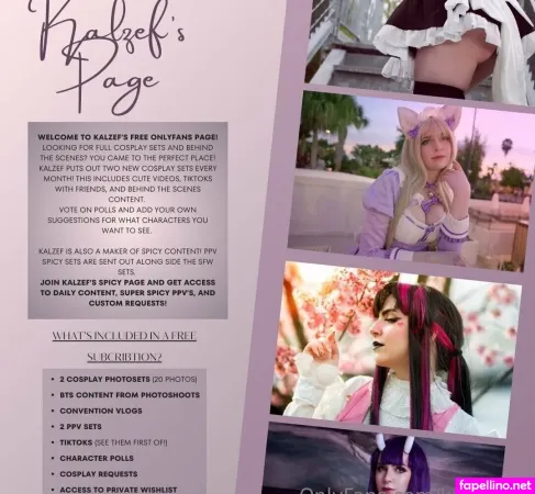 Kalzefree OnlyFans Thumbnail #BgmvYv2cWI