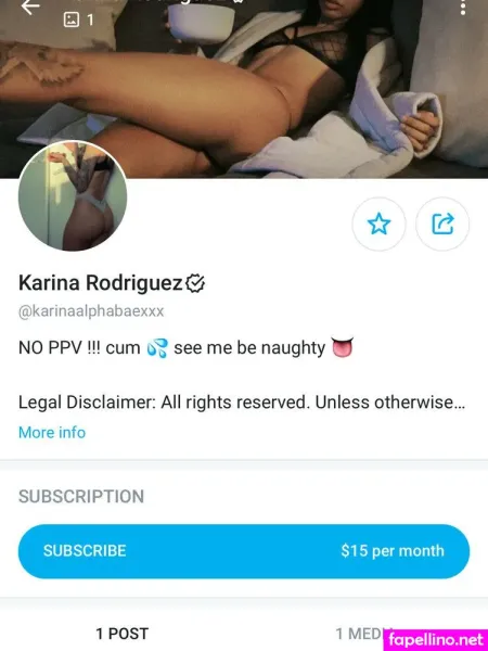 Karinaalphabae OnlyFans Thumbnail #L8raJB5wRX