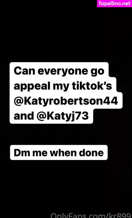 Katy Robertson OnlyFans Thumbnail #MoSgOAS8Qc