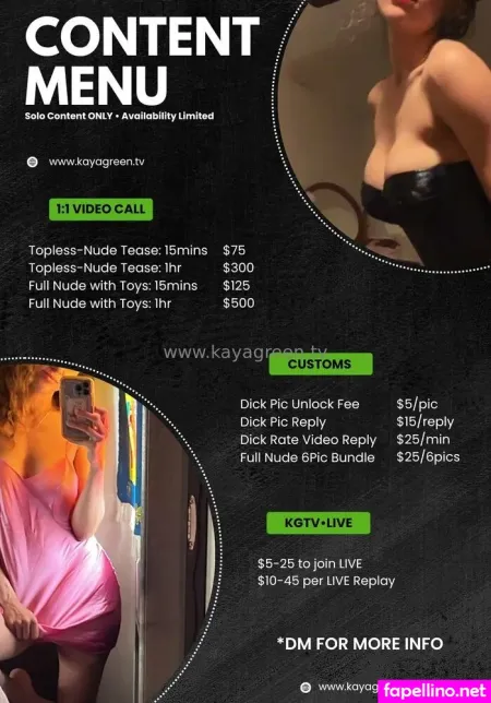 Kayagreentv OnlyFans Thumbnail #k77RYTV2WB