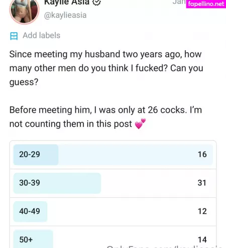 Kaylieasia OnlyFans Thumbnail #hZ0V6UXuiQ