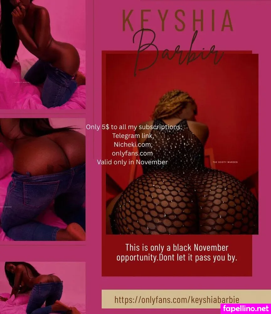 Keyshiabarbie Nude Leaked OnlyFans Photo #3udxdVZoTM
