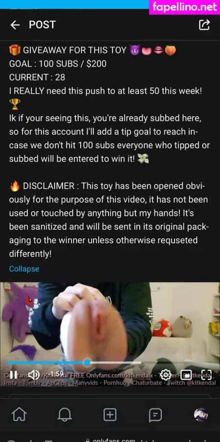 Kitkendalx OnlyFans Thumbnail #zHQ0YCa1Vu