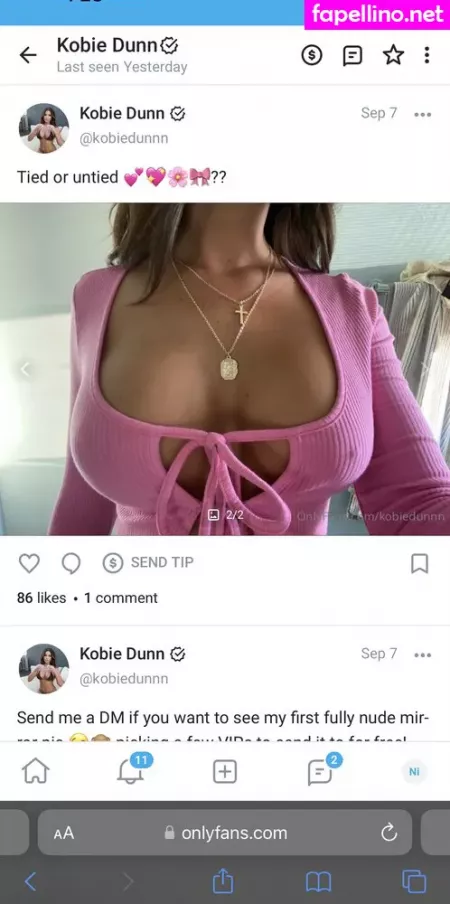 Kobiedunnn OnlyFans Thumbnail #bQfrkiZHZF