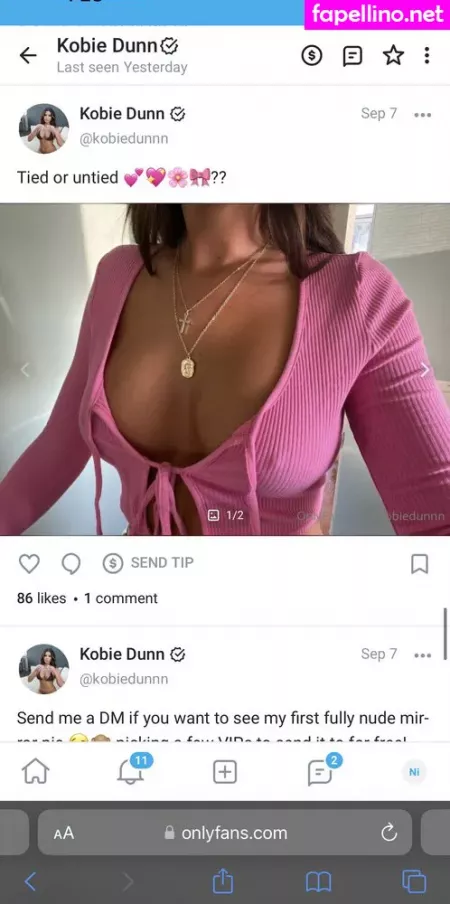 Kobiedunnn OnlyFans Thumbnail #mnsEHnQ7a3