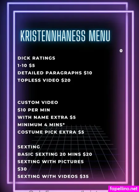 Kristenhanesss OnlyFans Thumbnail #Tl6k8Jr8Ds