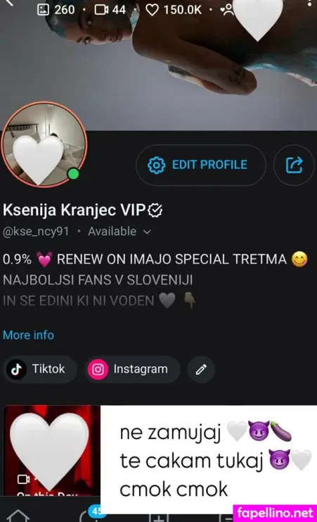 Ksenci91 OnlyFans Thumbnail #XTEBLaeC0B
