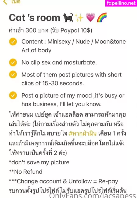 Lacsapess OnlyFans Thumbnail #f6g48yy2yG