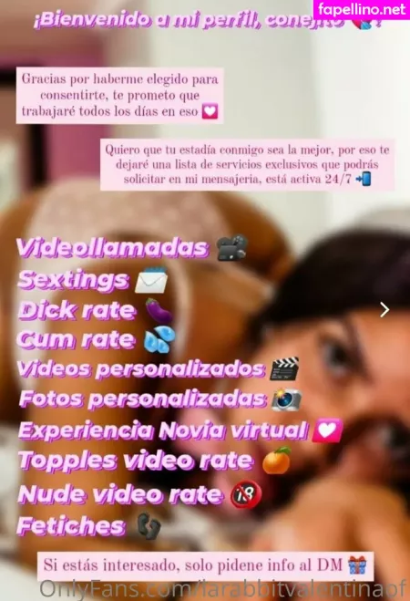 Larabbitvalentinaof OnlyFans Thumbnail #dCByU7L7gq