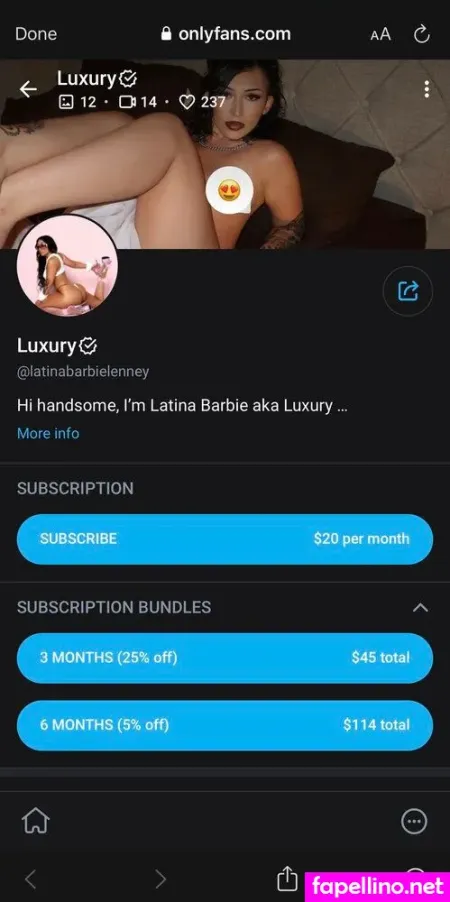 Latinabarbielenney OnlyFans Thumbnail #OECBFViOfo